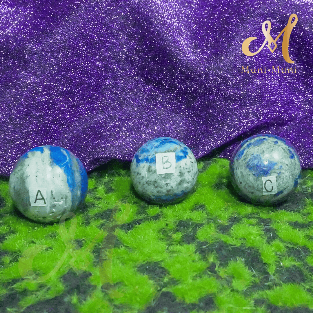 Lapiz Lazuli Natural Crystal Sphere