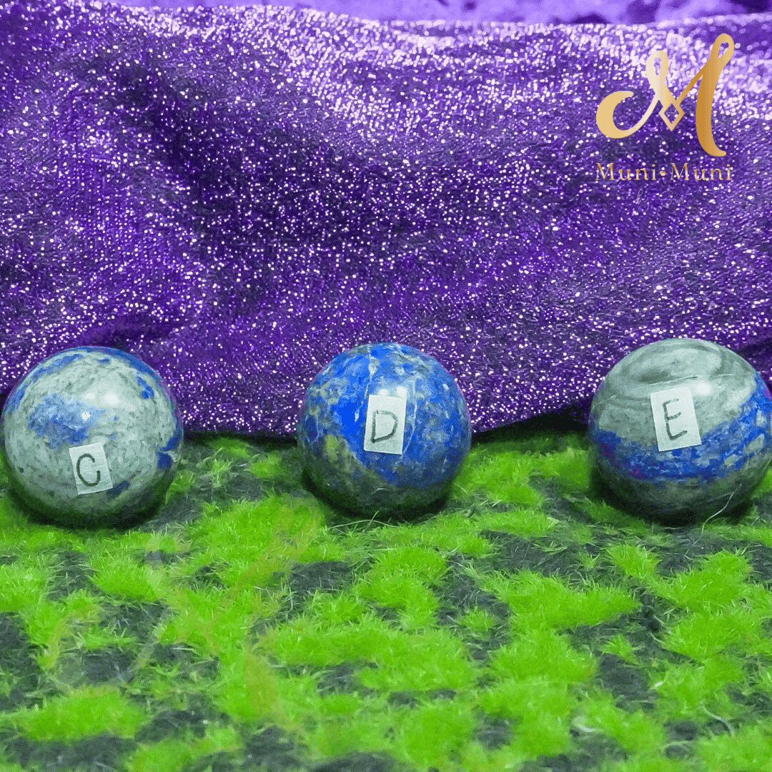 Lapiz Lazuli Natural Crystal Sphere