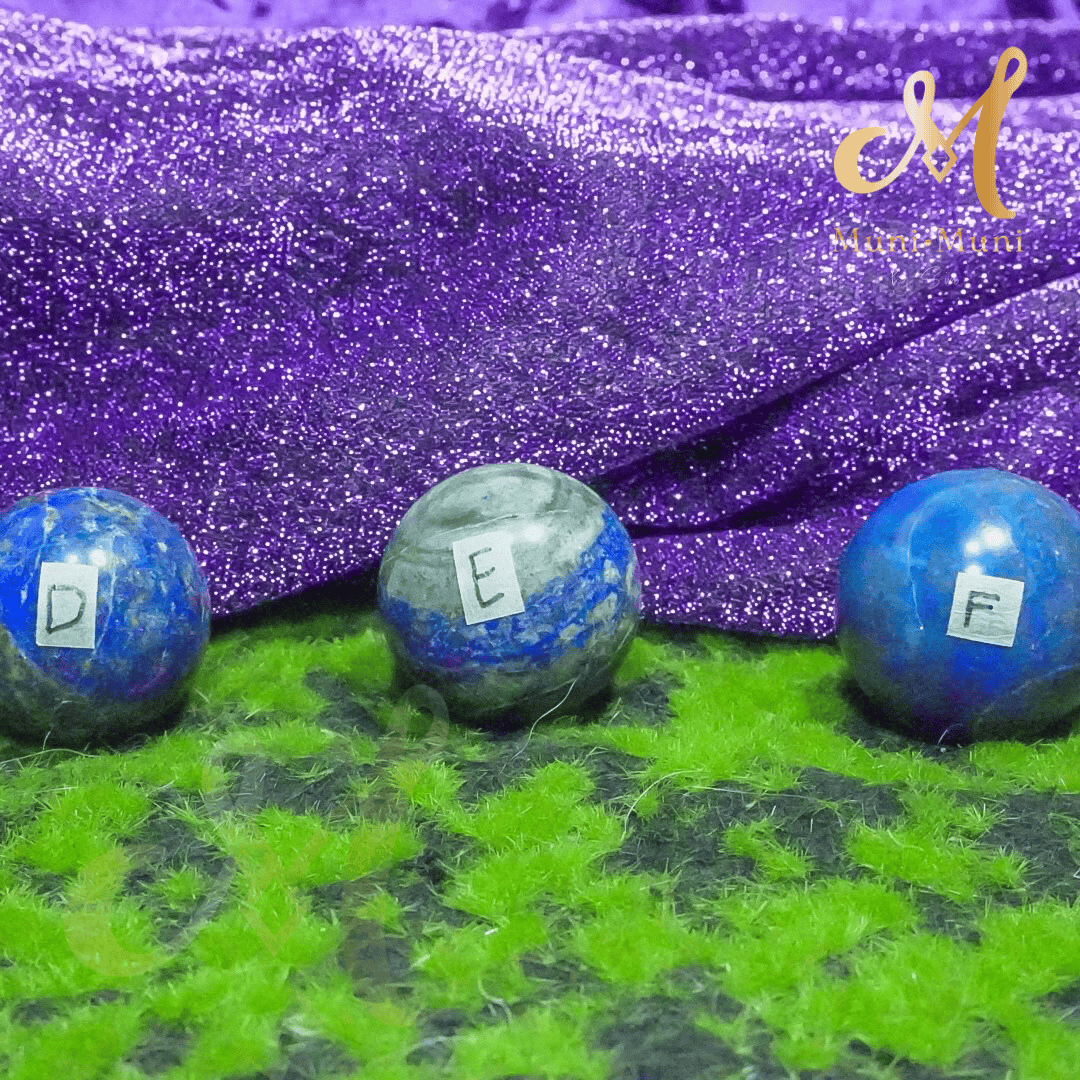 Lapiz Lazuli Natural Crystal Sphere