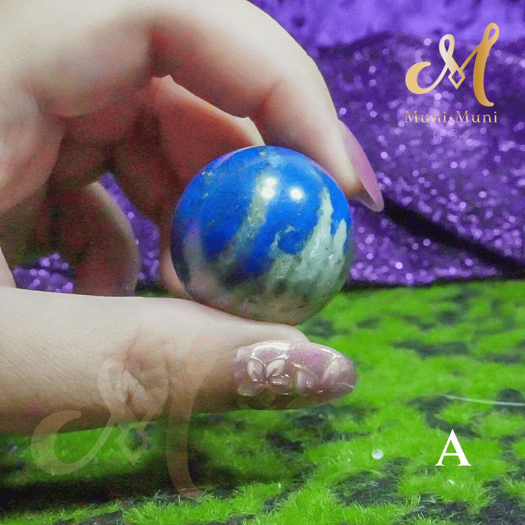 Lapiz Lazuli Natural Crystal Sphere