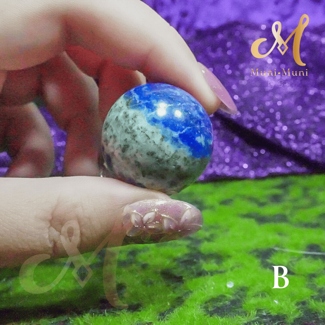 Lapiz Lazuli Natural Crystal Sphere