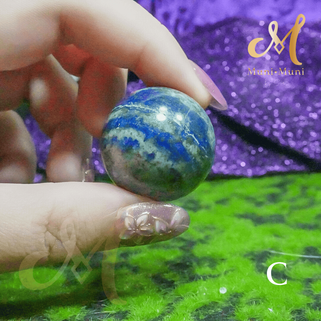 Lapiz Lazuli Natural Crystal Sphere