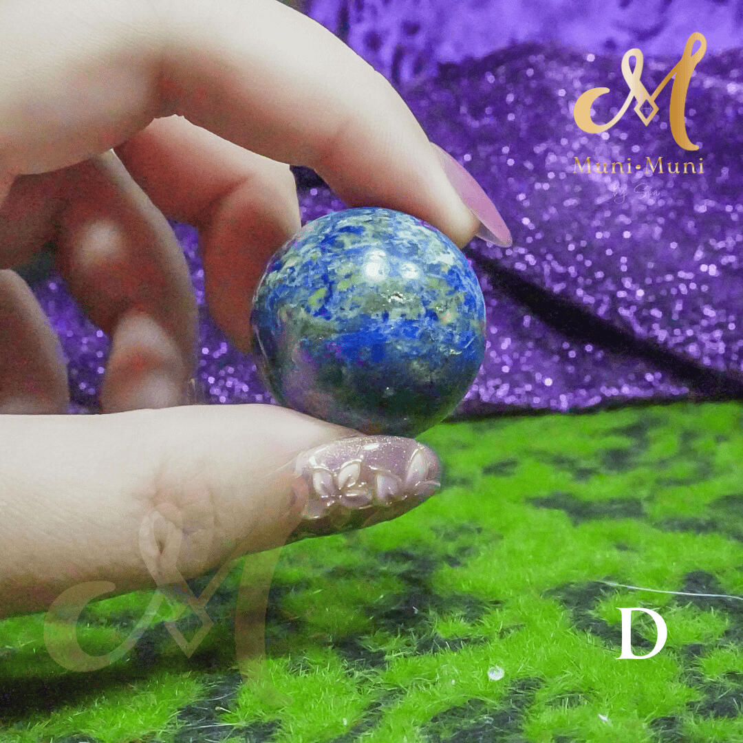 Lapiz Lazuli Natural Crystal Sphere