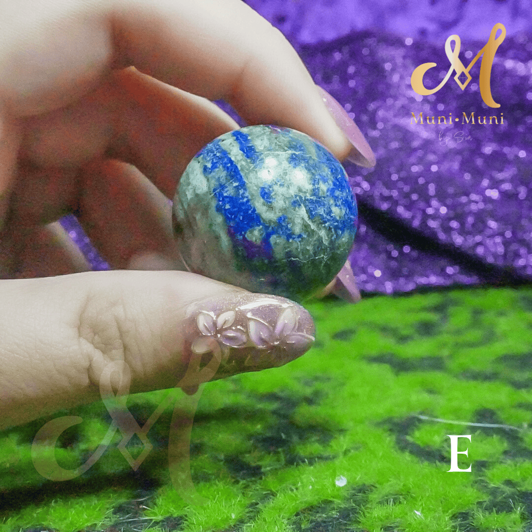 Lapiz Lazuli Natural Crystal Sphere