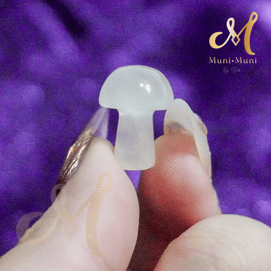 Mini Mushroom Natural Crystal Carvings