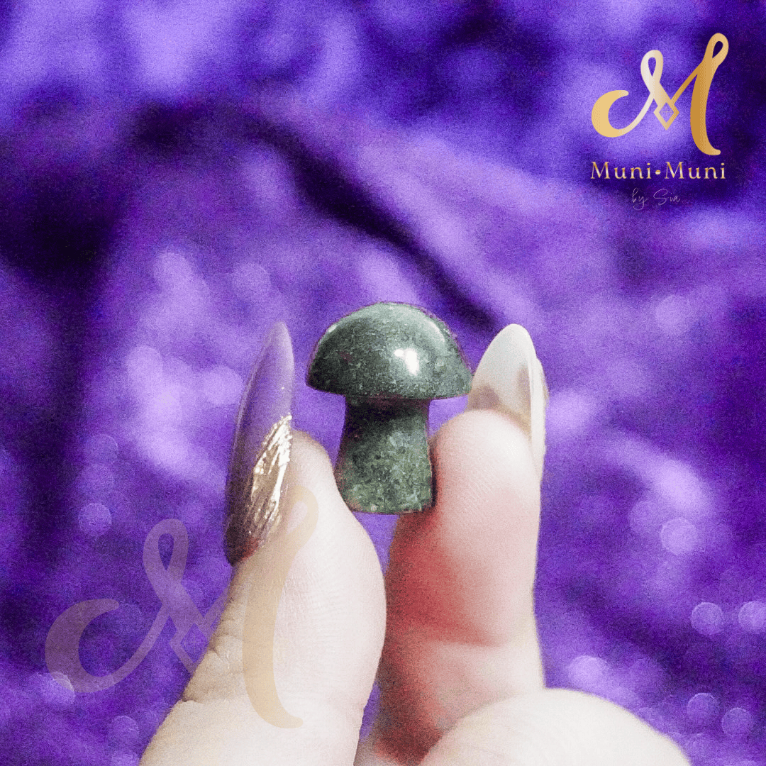 Mini Mushroom Natural Crystal Carvings