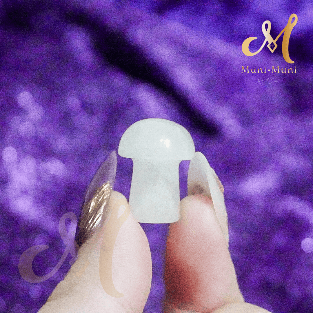 Mini Mushroom Natural Crystal Carvings