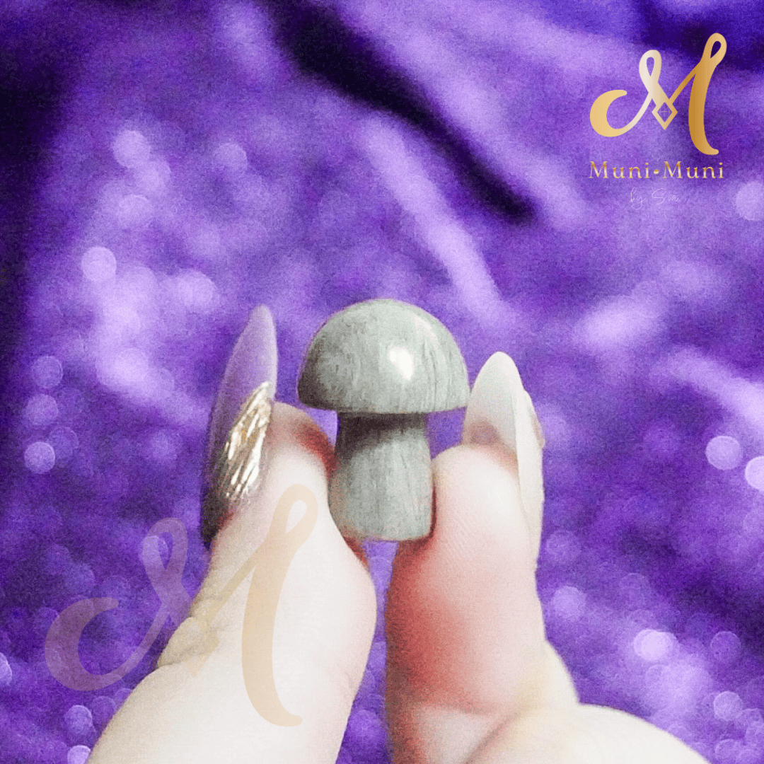 Mini Mushroom Natural Crystal Carvings