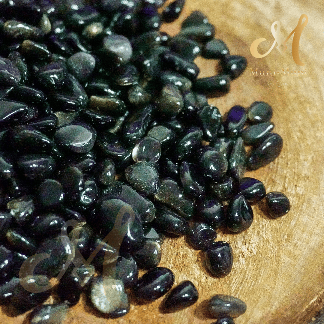 Obsidian Natural Crystal Chips