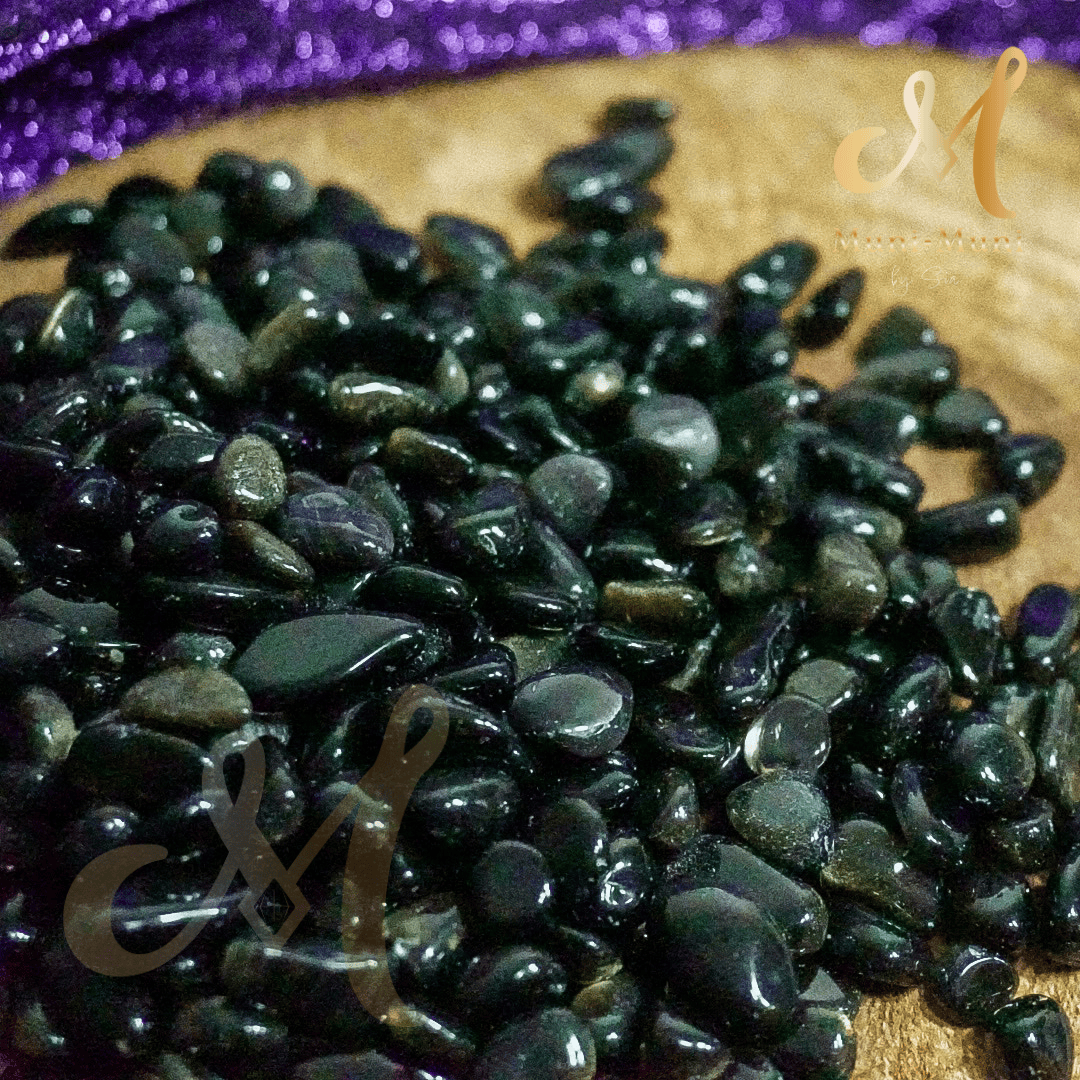 Obsidian Natural Crystal Chips