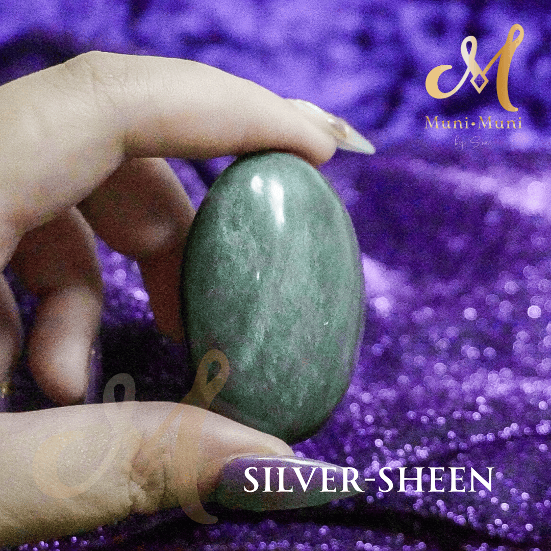 Obsidian Palm Stone Natural Crystal