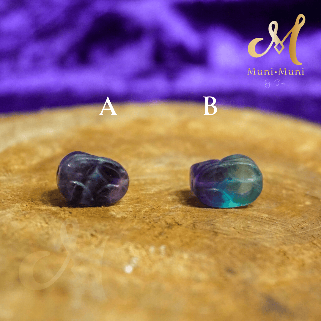 Fluorite Pixiu Natural Crystal Bracelet Charm