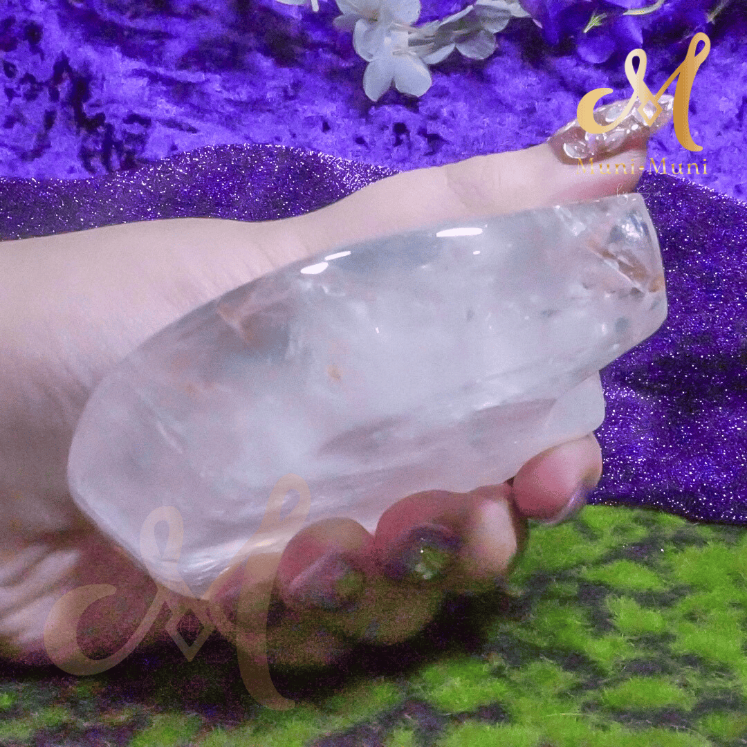 High Quality Rose Quartz Natural Crystal Cat Bowl