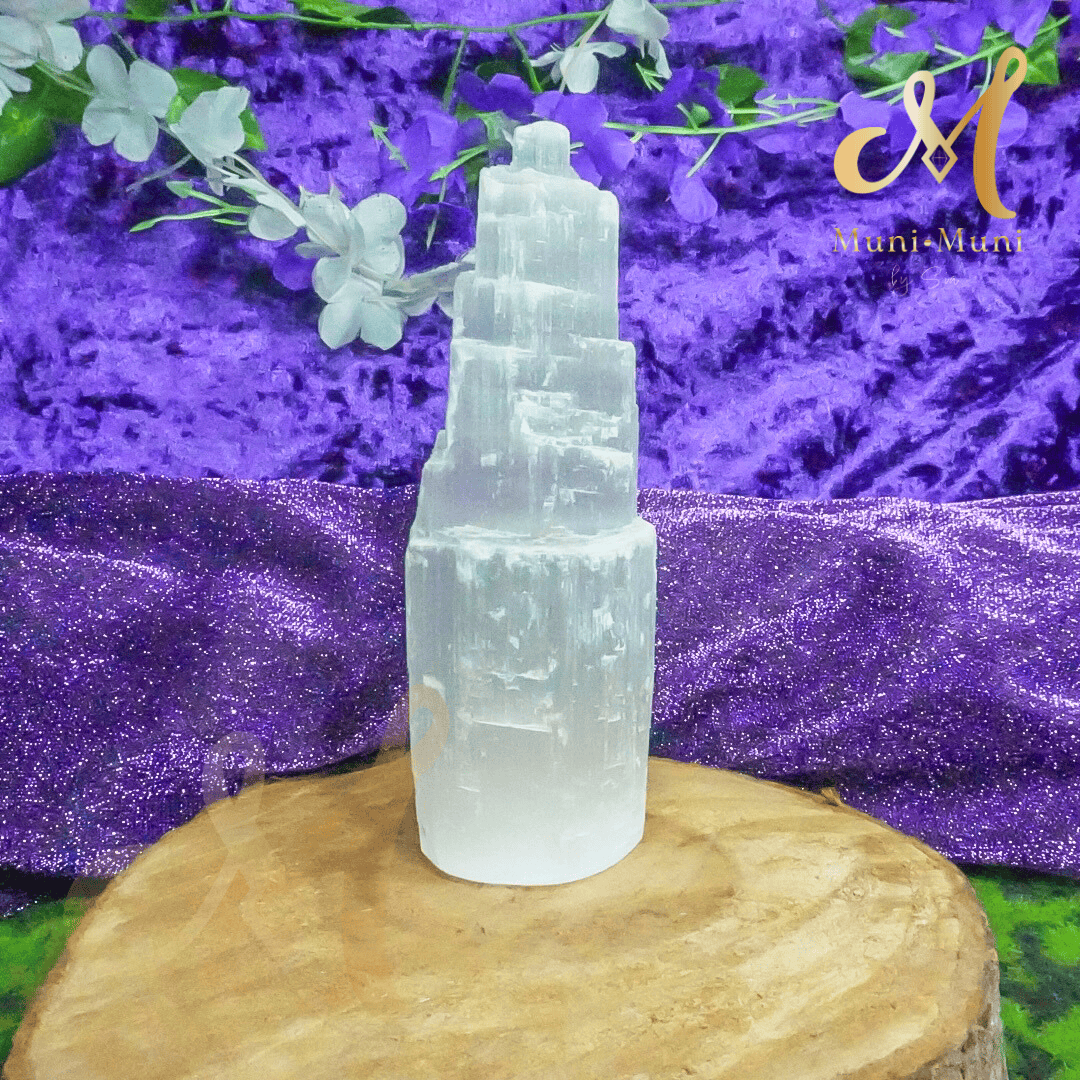Satin Spar Natural Crystal Cleansing Cake