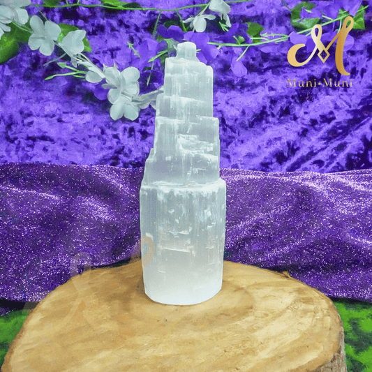 Satin Spar Natural Crystal Cleansing Cake
