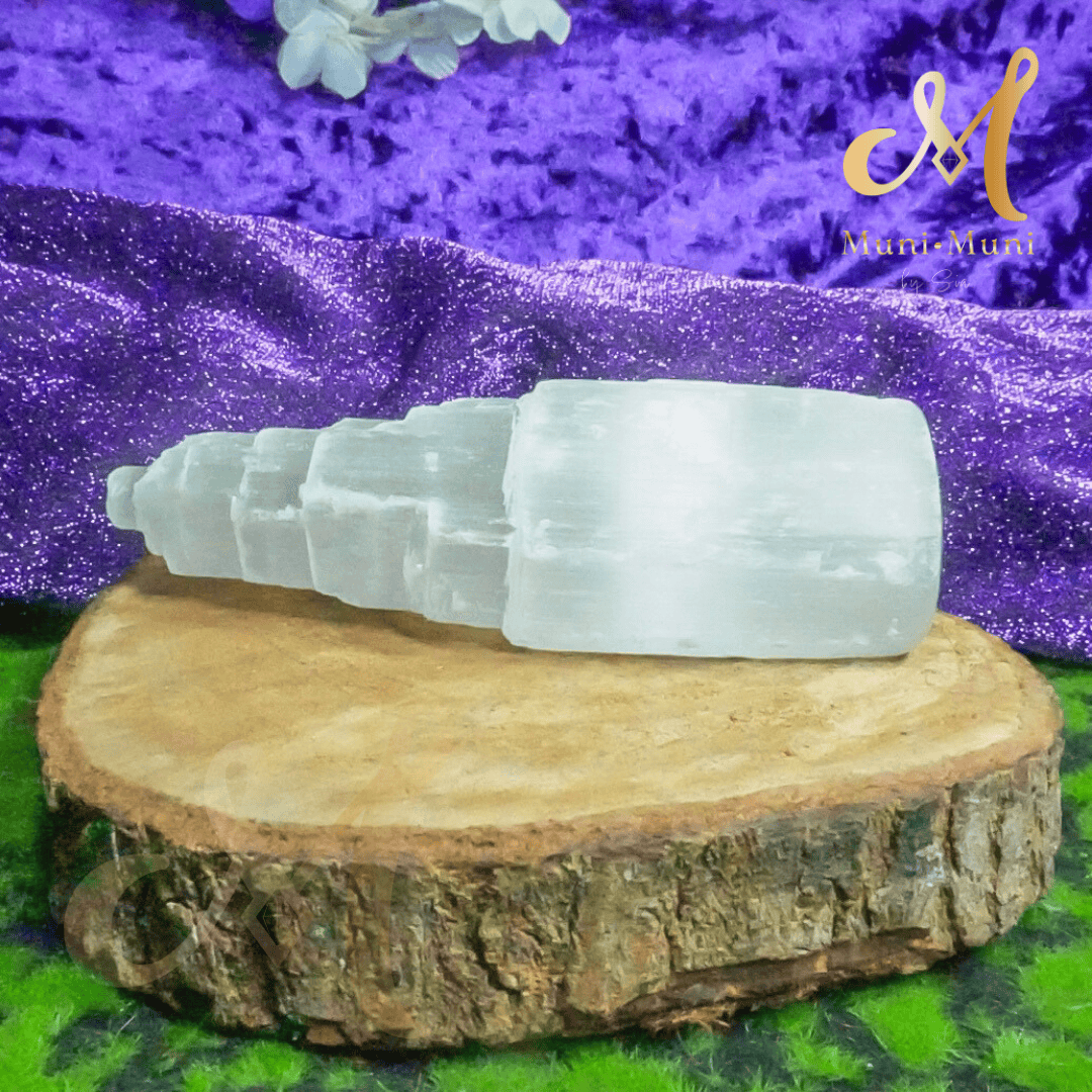 Satin Spar Natural Crystal Cleansing Cake