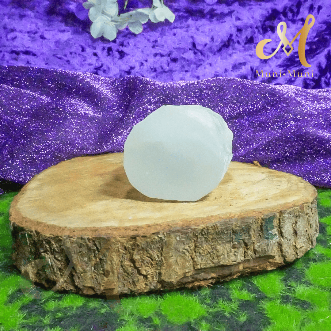 Satin Spar Natural Crystal Cleansing Cake