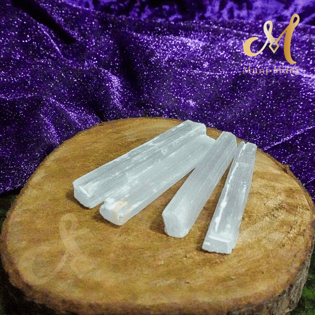 Satin Spar Crystal Cleansing Stick