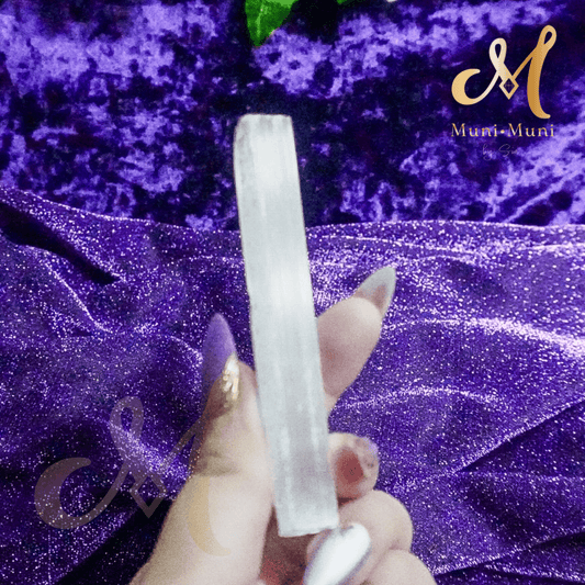 Satin Spar Crystal Cleansing Stick