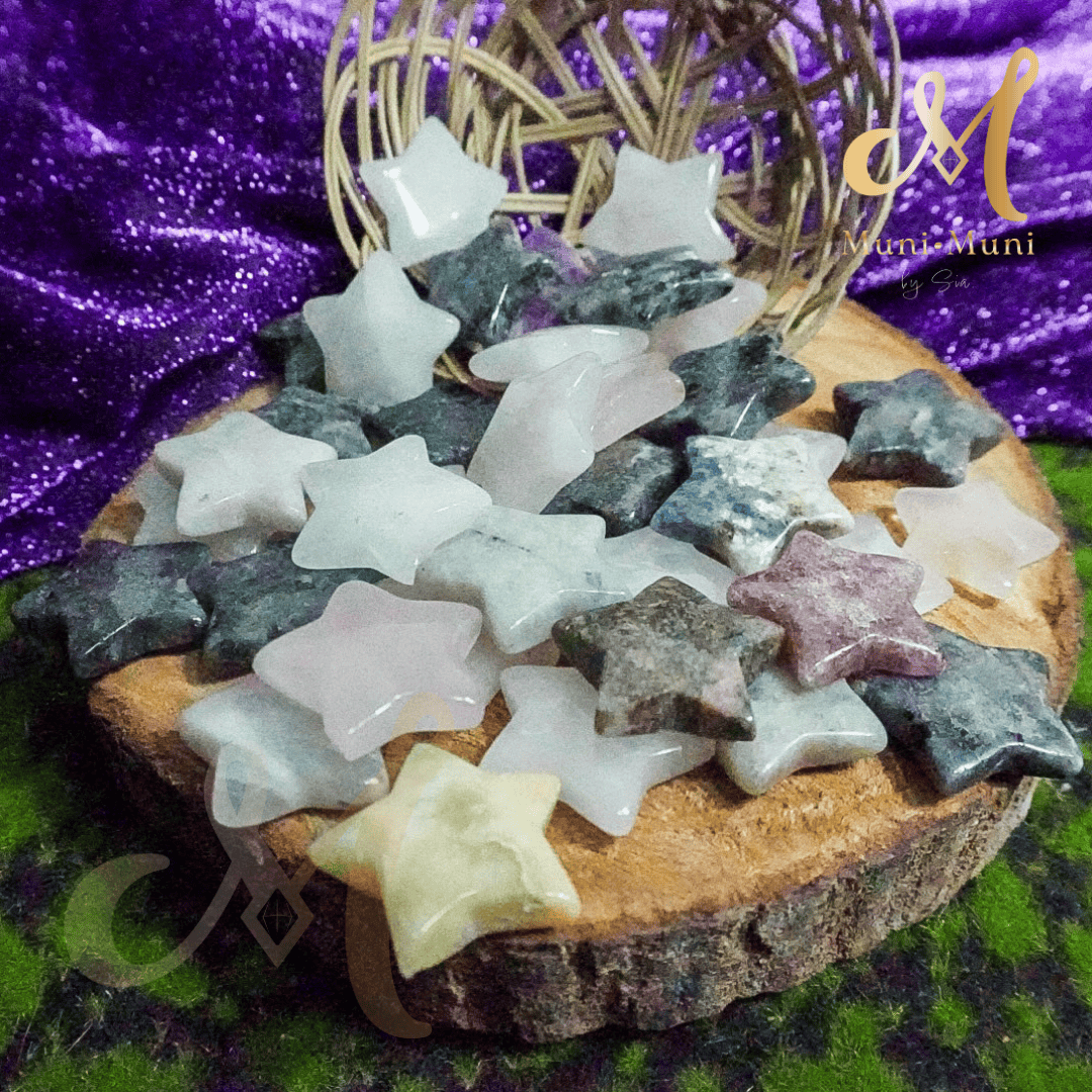 Star Natural Crystal Carving