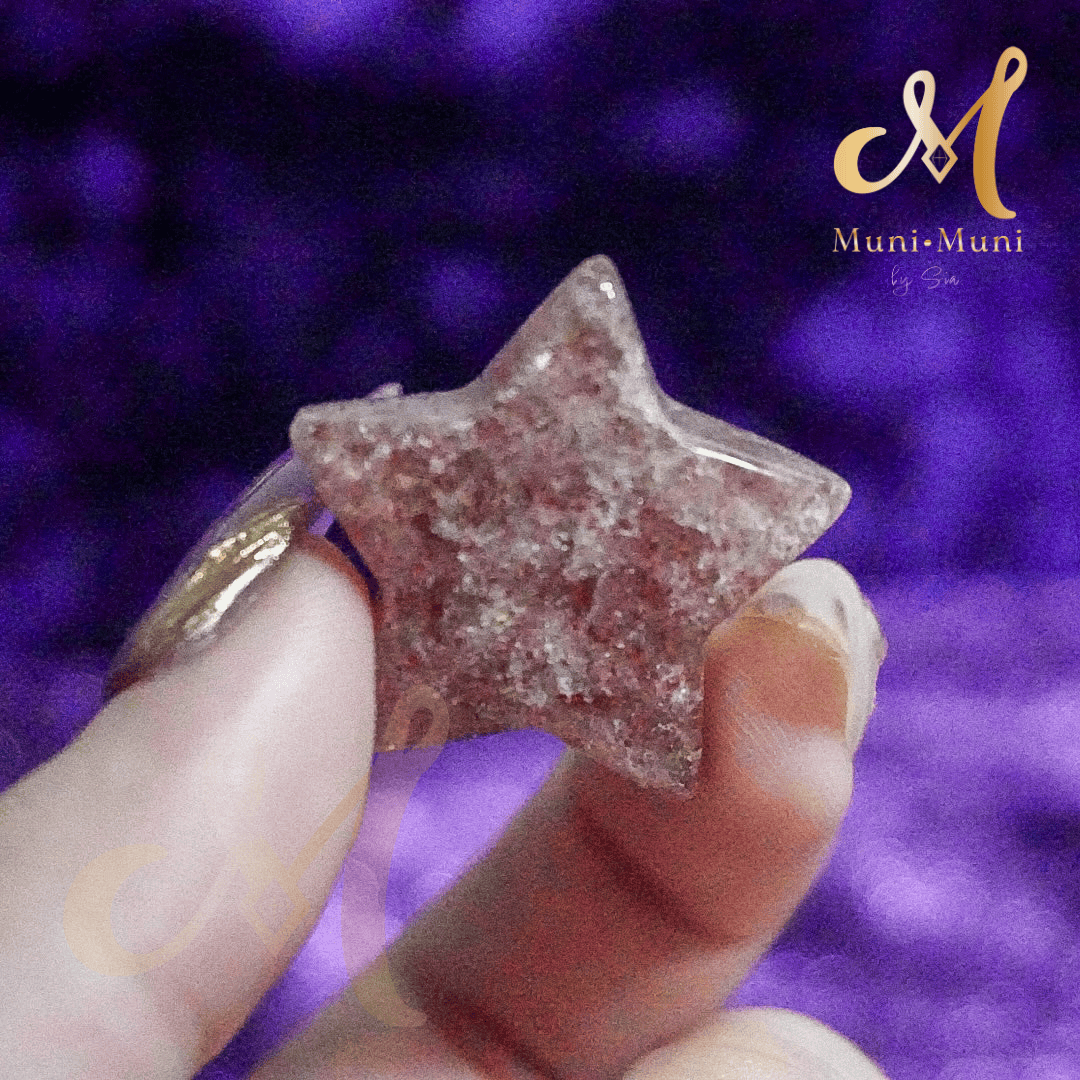 Star Natural Crystal Carving