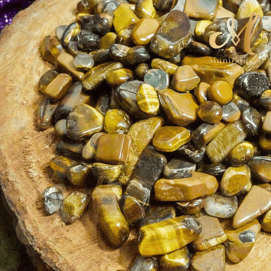 Tiger's Eye Natural Crystal Chips