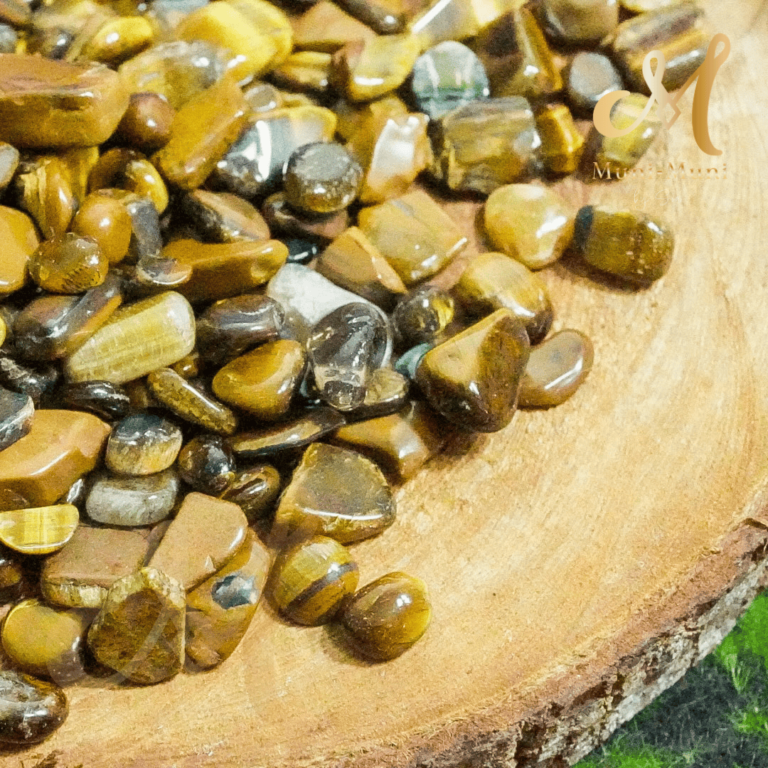 Tiger's Eye Natural Crystal Chips